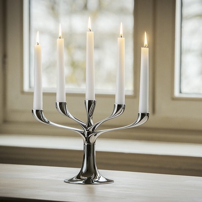 Philippi Свещник от три части philippi модел candelabra