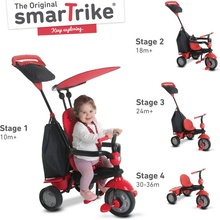 Smart Trike Glow 4v1 červená