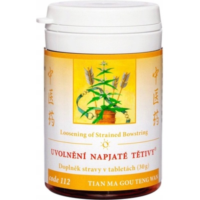 Tcm herbs uvoľnenie napätej tetivy 100 tabliet