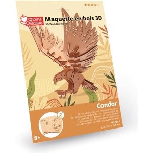 Graine Créative Graine creative Дървен 3d модел Кондор (651052)