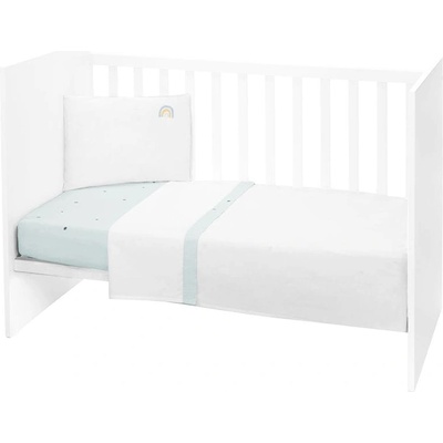 KikkaBoo Бебешки спален комплект 3 части EU Style 70/140 Stripy Frien (kikka-41101030181)