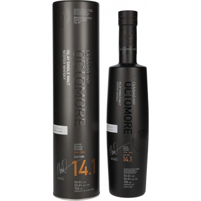 Bruichladdich Octomore 14.1 59,6% 0,7 l (tuba)