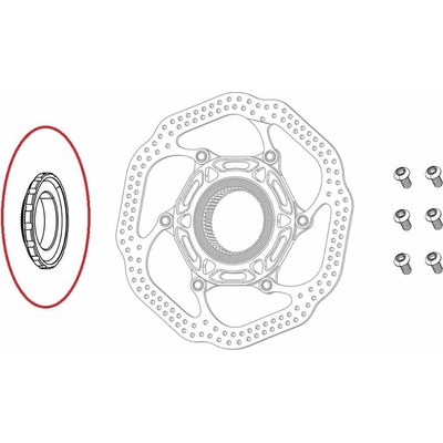 Sram HUB LOCKRING DB CL ROTOR Sram LOGO