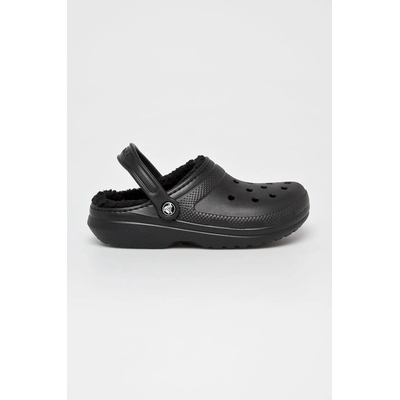 Crocs - Чехли Classic Lined Clog (203591.CLASSIC.LINED.BL)