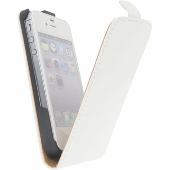 Apple Кожен Flap калъф за IPhone 4 С БЕЗПЛАТЕН ПРОТЕКТОР ЗА ДИСПЛЕЙ (FlapIP4B)
