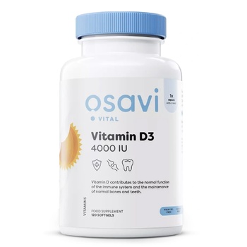 Osavi Осави Витамин d3, 4000 iu, 120 софтгел капсули