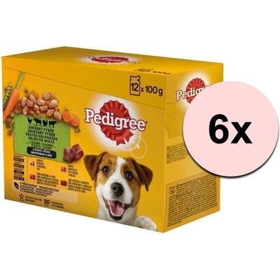 Pedigree Adult s kuracím v šťave 6 x 12 x 100 g