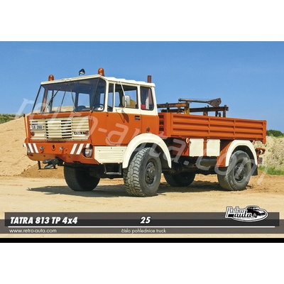 Pohlednice TRUCK č. 25 - TATRA 813 TP 4x4 (1967 - 1982)