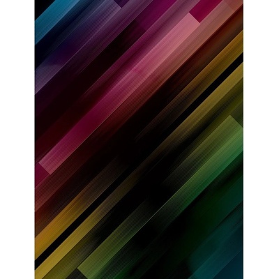 Preinterier Fototapeta panel - PL0166 - Tmavé dúhové pásy vlies - 206cm x 275cm