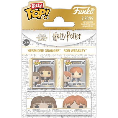 Funko Комплект мини фигури Funko Bitty POP! Movies: Harry Potter - Ron & Hermione (104580)