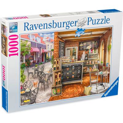 Ravensburger Пъзел Ravensburger от 1000 части - Кокетно кафене (16805)