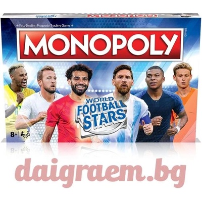 Winning Moves Настолна игра Монополи Световни футболни звезди (wm01927)