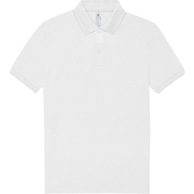 B&C polo triko PU426 white