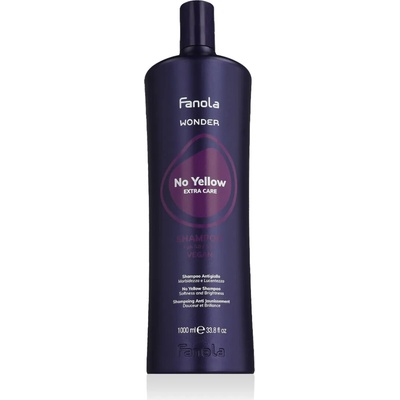 Fanola Wonder No Yellow Extra Care Vegan šampon 1000 ml