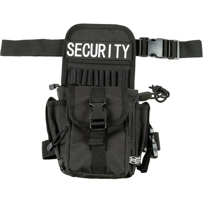 MFH s vreckami Security čierna