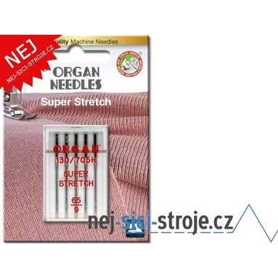 Jehly pro šicí stroje stretch č.65