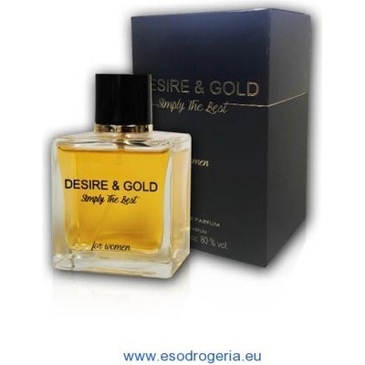 Cote Azur Desire & Gold Simply The Best parfumovaná voda dámska 100 ml