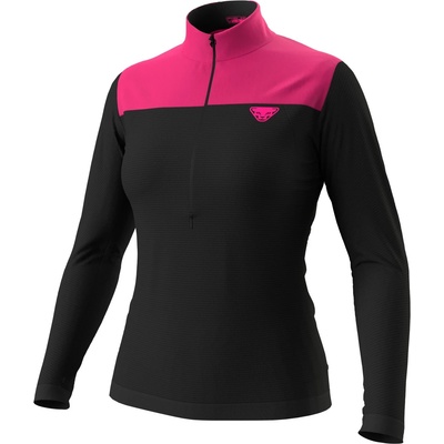 Dynafit Дамско мериносово термобельо Dynafit Women's Elevation L/S Merino base layer - Flamingo - размер XS/S (115-2143-0211)