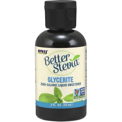NOW NOW Better Стевия Глицерит, без алкохол, 59 мл