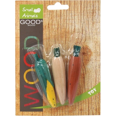 Small Animal hračka zelenina na okusovanie (3 ks)