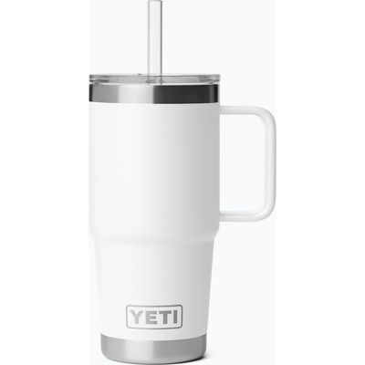 Yeti termohrnek Rambler Straw 739 ml white