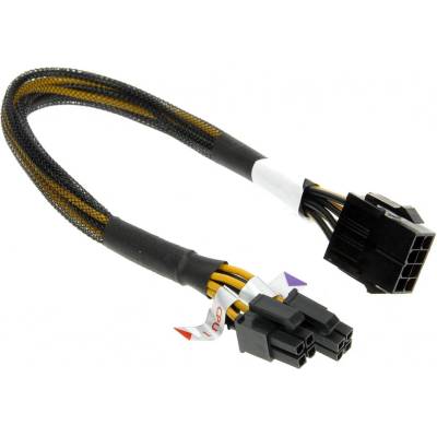 Redukce AKASA z 8Pin na 2x4Pin, délka 30cm AK-CB8-8-EXT