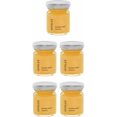 Gingles Ginger shot original 5 × 50 ml
