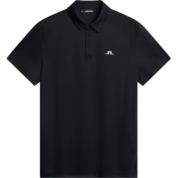 J Lindeberg Golf Блуза с яка J Lindeberg Golf Men's Short Sleeve Performance Polo Shirt - Black