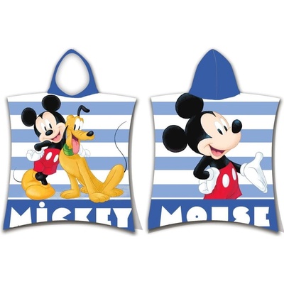 JERRY FABRICS Pončo Mickey stripe 50x115 cm