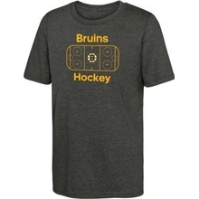 Outerstuff Dětské tričko Boston Bruins Goal Tender Ss Triblend Tee