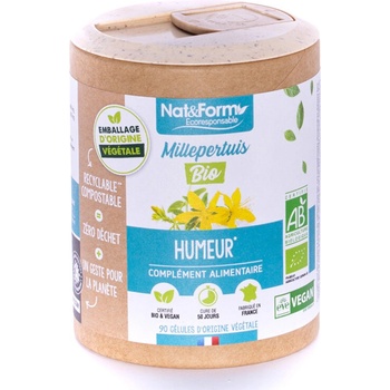 Nat&Form Жълт кантарион БИО 90 капсули | Nat&Form (008884 (MILLBIO_90))