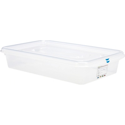 Denox gastronádoba GN1/1 s víkem GASTRONOX, 100 mm, polypropylen, objem 13 L, hermetická 12530_030