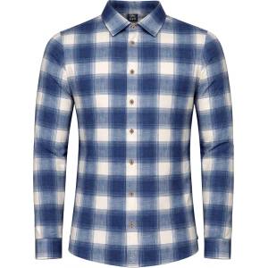 Chillaz Мъжка риза с копчета Chillaz Sebastian 2.0 Shirt - Dark Blue II (033-2328-1115)