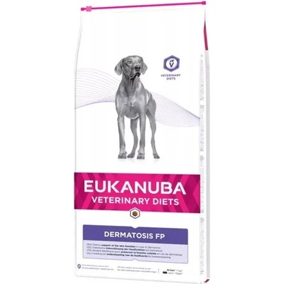 EUKANUBA Dermatosis FP Храна за кучета, суха, за възрастни, с риба, 12 kg
