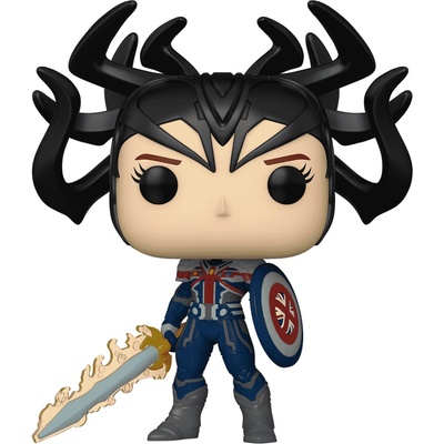 Funko Фигура Funko POP! Marvel: What If. . . ? - Infinity Captain Carter #1464 (080866)
