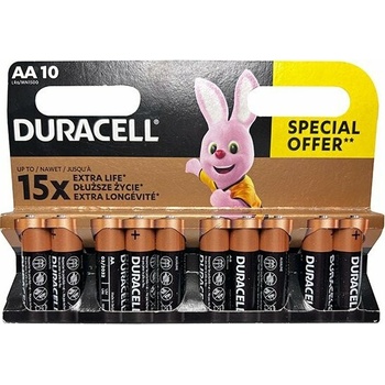 Duracell Basic AA 10ks 42308