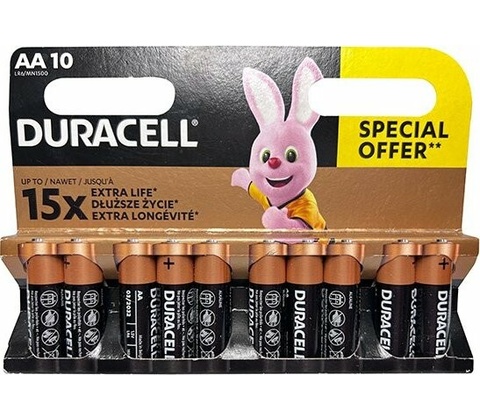 Duracell Basic AA 10ks 42308