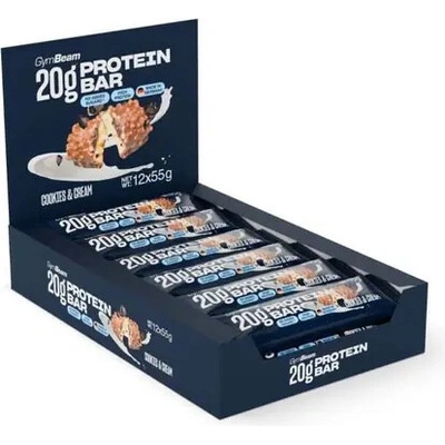 GymBeam 20 g Protein bar 12 x 55 g