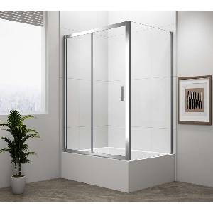 POLYSAN Deep - Душ ъгъл 110x75 см, L/R вариант, прозрачно стъкло/хром MD1116MD3116 (MD1116MD3116)