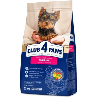 Club4Paws Premium Puppy All Breeds Rich in Chicken 2 kg