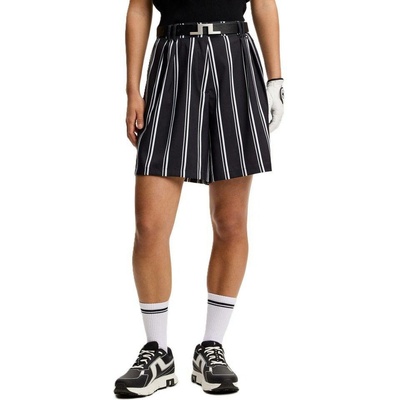J.Lindeberg Ladies 30Y Carmen Striped Long Shorts 2-1 Stripe Print