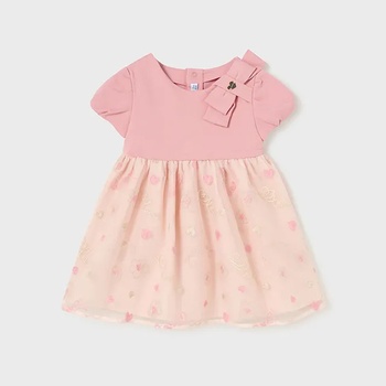 Image 1 of Mayoral Рокля тюл с цветя в розово за бебе момиче Майорал