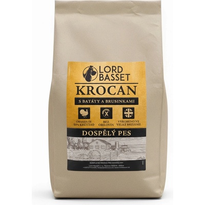 Lord Basset Monoprotein Bez obilovin Krocan 2 kg