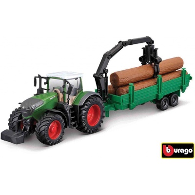 Bburago Farm Traktor Fendt 1050 Vario + Tree Forwarder BB31677 1:50