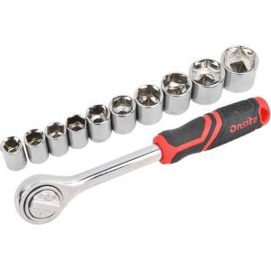 Hecht Гедоре комплект Hecht - 734111 Onsite, 3/8", 11 части (HECHT734111)