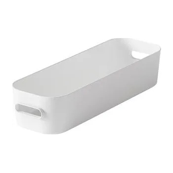 SMARTSTORE Пластмасова кутия за съхранение, 1, 3 литра, SMARTSTORE "Compact Slim", бяла 11210 (11210)