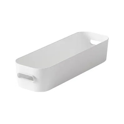 SMARTSTORE Пластмасова кутия за съхранение, 1, 3 литра, SMARTSTORE "Compact Slim", бяла 11210 (11210)