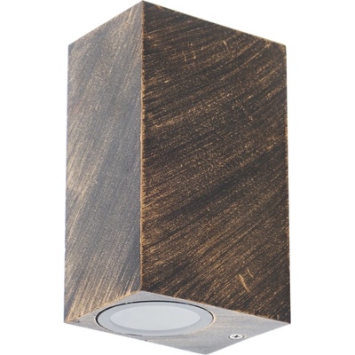 ELBULGARIA Външен аплик Elbulgaria - Arte R, 2x40W, IP44, цвят антично злато (1497-sbc)