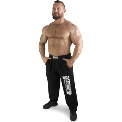Bizon Gym tepláky 109 černá/černá bílá