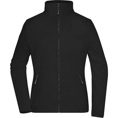 James&Nicholson dámska fleecová mikina JN781 Black